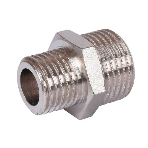 Ниппель переходной никелированный HH 3/8"X1/4" STOUT Ниппель переходной никелированный HH 3"X2 1/2" STOUT