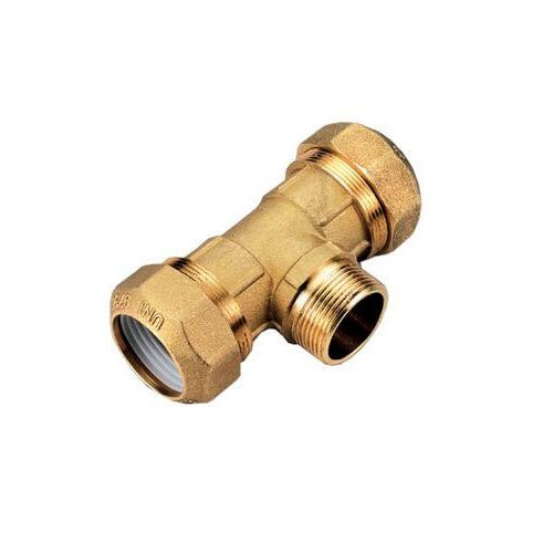 Тройник ПНД ф25х3/4"х25 НР Tiemme Тройник ПНД Ø 25х3/4"х25 НР Tiemme