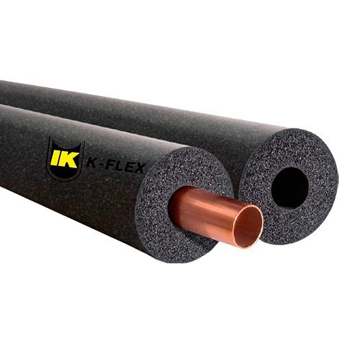Теплоизоляция каучуковая длиной 2 метра 09х76 K-Flex ST Теплоизоляция каучуковая длиной 2 метра 09х76 K-Flex ST