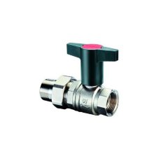 Кран шаровой со сгоном с пласмас. маховиком Optibal 1 1/4" Oventrop Кран шаровой со сгоном с пласмас. маховиком Optibal 1 1/4" Oventrop