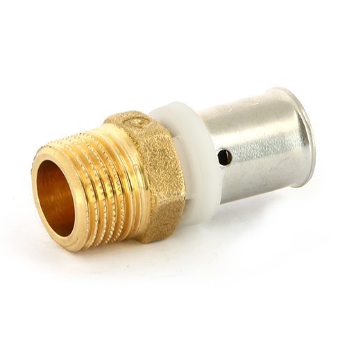 Муфта НР пресс 20х3/4" Uni-Fitt Муфта прессовая 20х3/4" НР Uni-Fitt