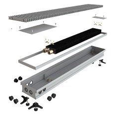 Конвектор внутрипольный КВП 300-100-3800 Askon Конвектор внутрипольный КВП 300-100-3800 Askon
